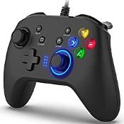 RRP £20.56 Wired Game Controller for PC Windows 10/8/7