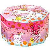 RRP £12.98 Style Girlz Unicorn Jewellery Box For Girls