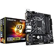 RRP £63.98 Gigabyte B365M DS3H (Socket 1151/B365 Express/DDR4/S-ATA 600/Micro ATX)