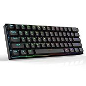 RRP £59.44 DIERYA 60% Gaming Keyboard