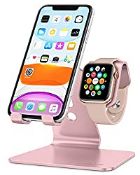 RRP £14.05 OMOTON 2 in 1 Phone and Apple Watch Stand