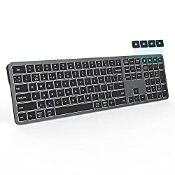 RRP £26.99 Four Bluetooth Rechargeable Full-size Keyboard