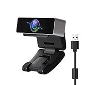 RRP £21.68 PC Camera Webcam with Microphone for Desktop