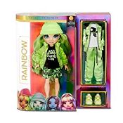 RRP £35.78 Rainbow High Fashion Doll - Jade Hunter - Green Themed Doll With Luxury Outfits