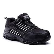 RRP £34.99 Black Hammer Mens Safety Trainers Work Waterproof Shoes