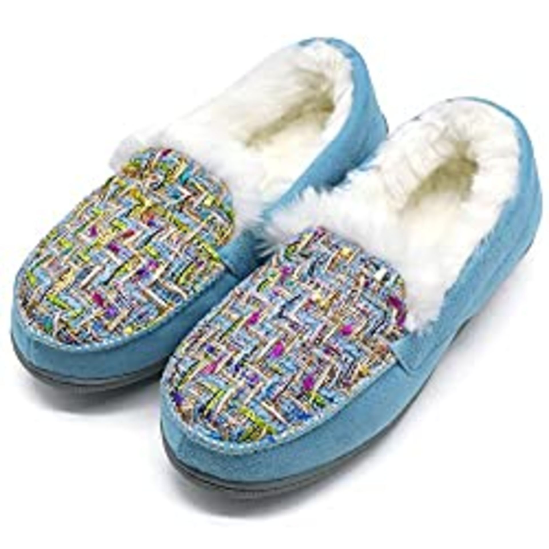 RRP £19.99 ONCAI Women's Slippers Memory Foam Plush Warm Winter