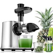 RRP £59.60 Slow Juicer Masticating Juicer Machine