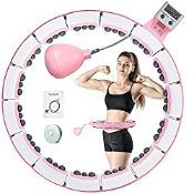 RRP £45.98 Wanap Smart Hoop Weighted Fitness for Adults Exercise