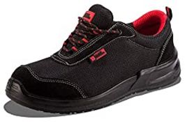 RRP £34.90 Black Hammer Mens Safety Boots Steel Toe Cap Work Shoes