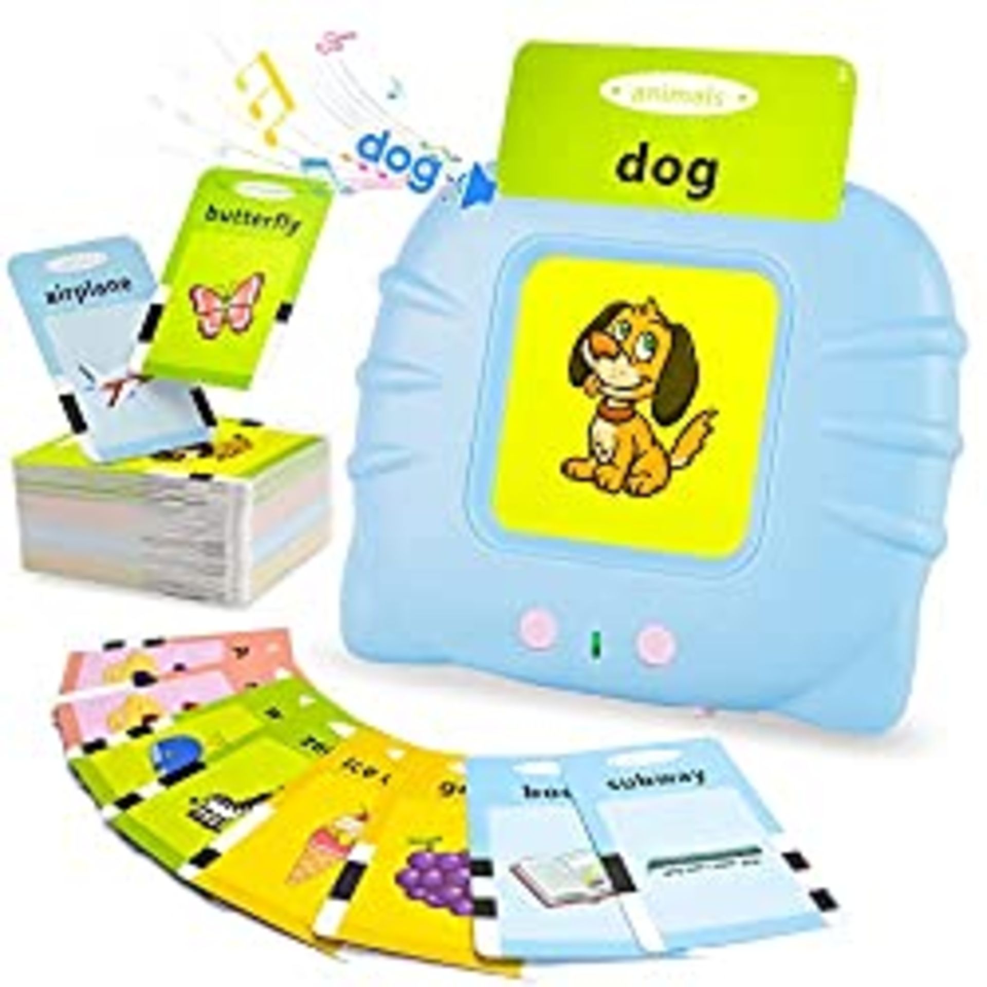 RRP £19.99 YORKOO Educational Toys for 2 3 4 Years Old 112 Talking Baby Flash Cards