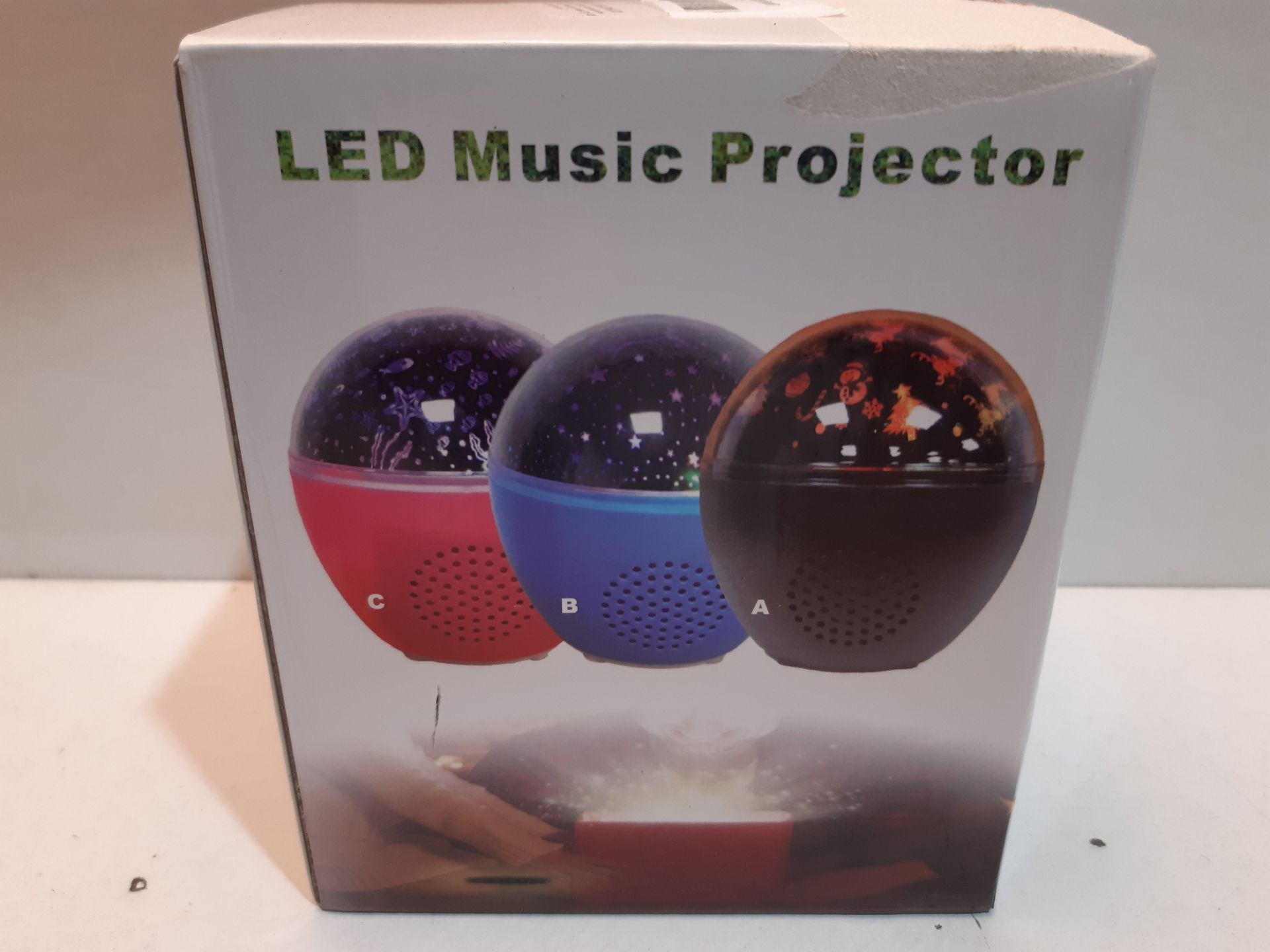 RRP £19.99 16 Colors Sound Activated Disco Ball Light - Image 2 of 2