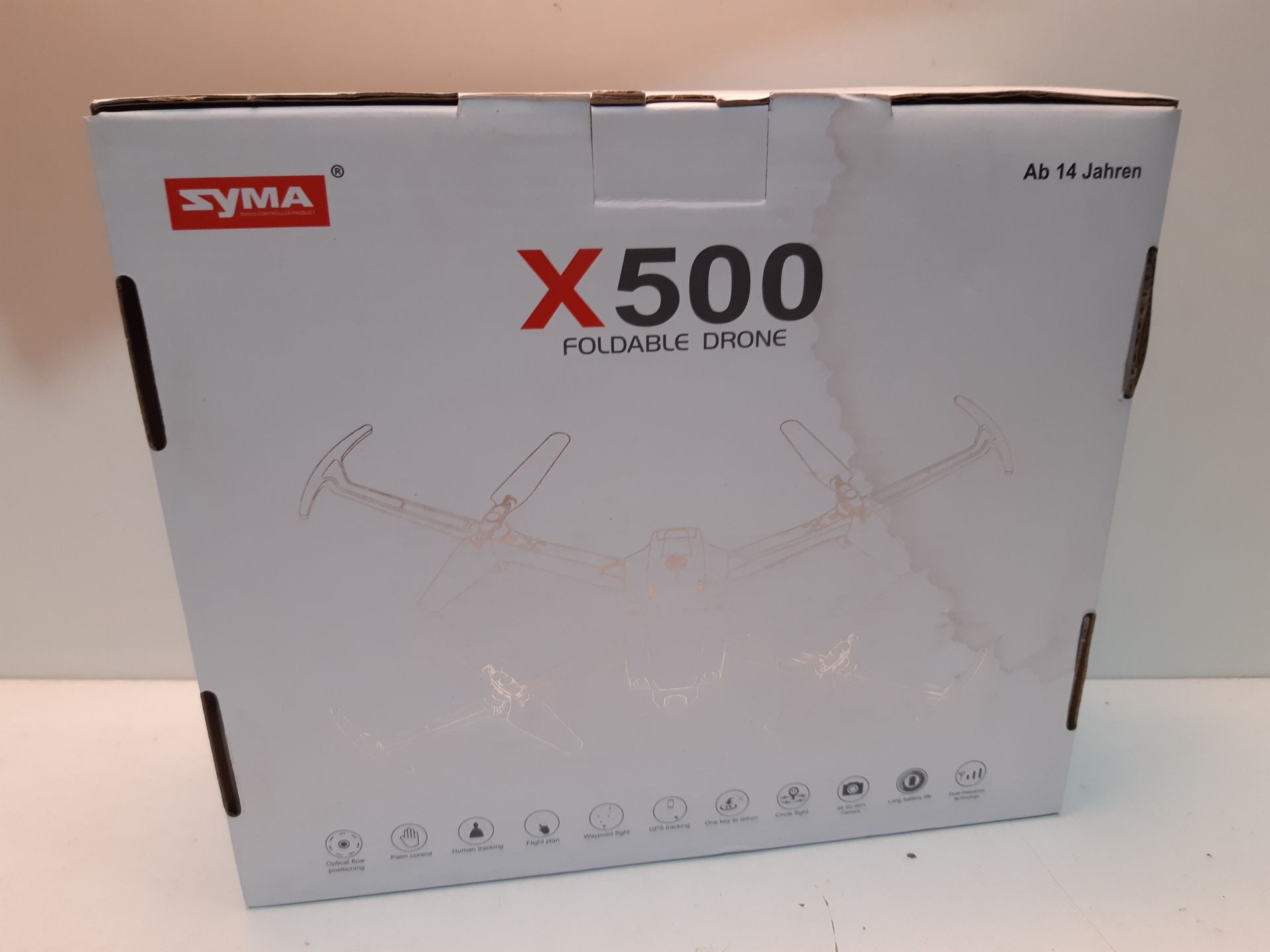 RRP £161.48 Syma Foldable GPS Drone with 4K UHD Camera for Adults - Image 2 of 2