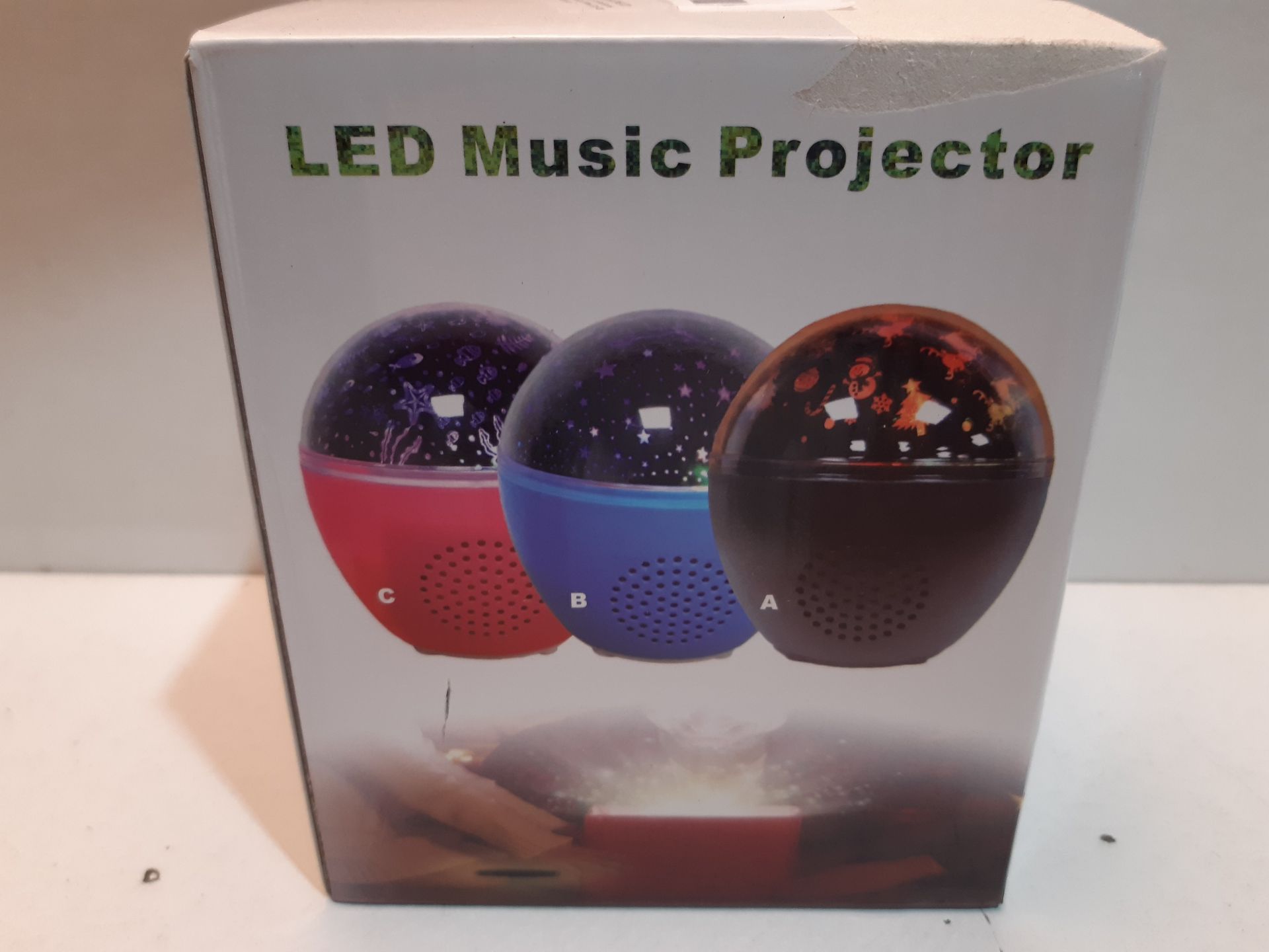 RRP £19.99 16 Colors Sound Activated Disco Ball Light - Image 2 of 2