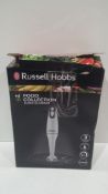 RRP £20 Boxed Russell Hobbs Food Collection Hand Blender