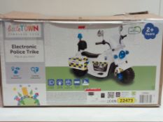 RRP £ 99.99 Boxed Electronic Police Trike