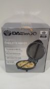 RRP £15 Boxed Daewoo Deep Fill Omelette Maker