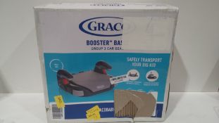 RRP £29.99 Boxed Graco Booster Basic 3 car seat