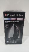 RRP £40 Boxed Russell Hobbs Powersteam Ultra 3100W Iron