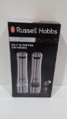 RRP £14.99 Boxed Russell Hobbs Salt and Pepper Grinder