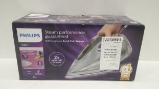 RRP £70 Boxed Philips Azur Steam Iron