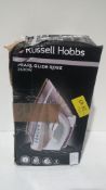 RRP £45 Boxed Russell Hobbs Pearl Glide Rose 2600W Iron