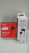 RRP £50 Lot to contain earbuds by MPOW and Sony