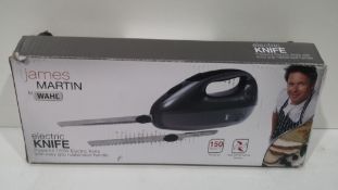 RRP £30 Boxed James Martin by Wahl electric Knife