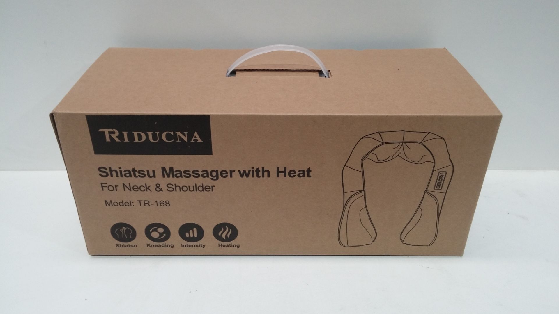 RRP £41.84 Shiatsu Back Neck and Shoulder Massager with Heat - Image 2 of 2