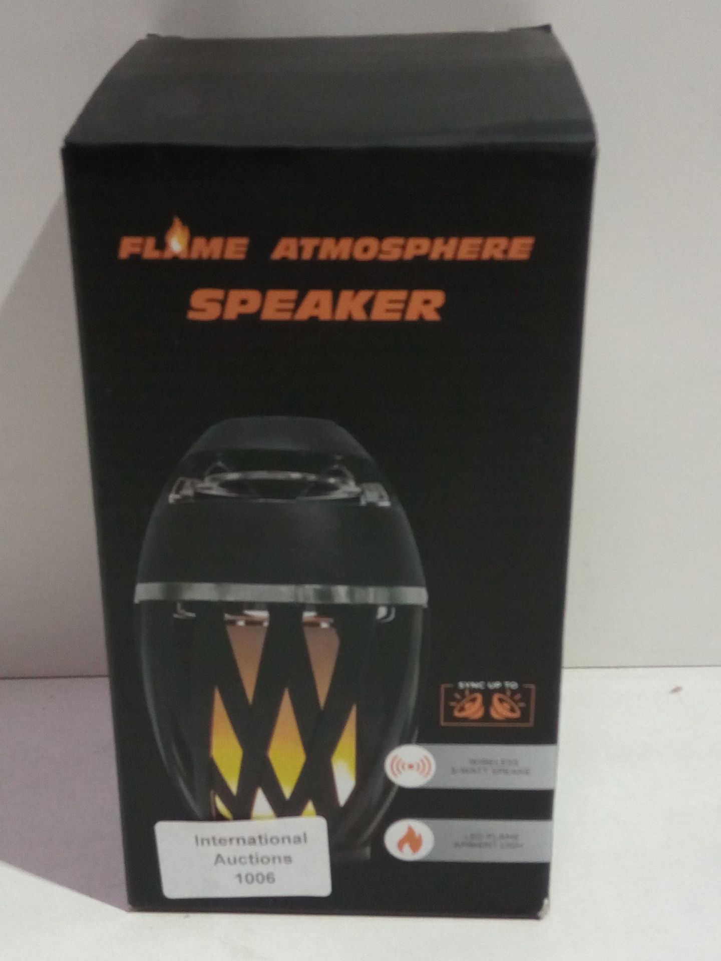 RRP £18.98 Wrdlosy Flame Gift Portable Bluetooth 5.0 Speaker - Image 2 of 2