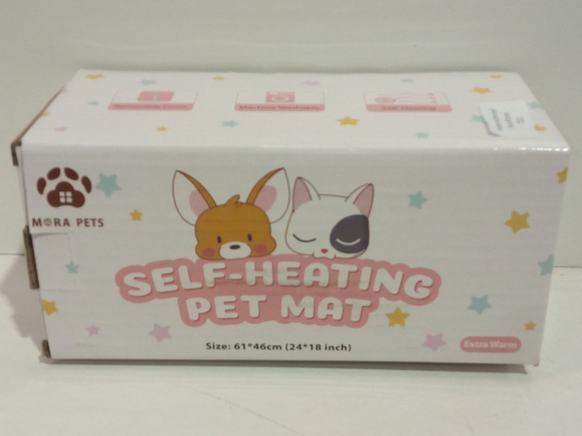 RRP £19.99 Mora Pets Cat Bed Self Heating Pet Pad Blanket Self - Image 2 of 2
