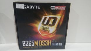 RRP £90 Boxed Gigabyte B365M DS3H Ultra Durable Motherboard