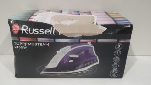 RRP £45 Boxed Russell Hobbs Supreme Steam 2400W Iron