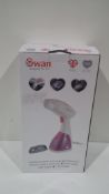 RRP £26 Boxed Swan Garment Steamer