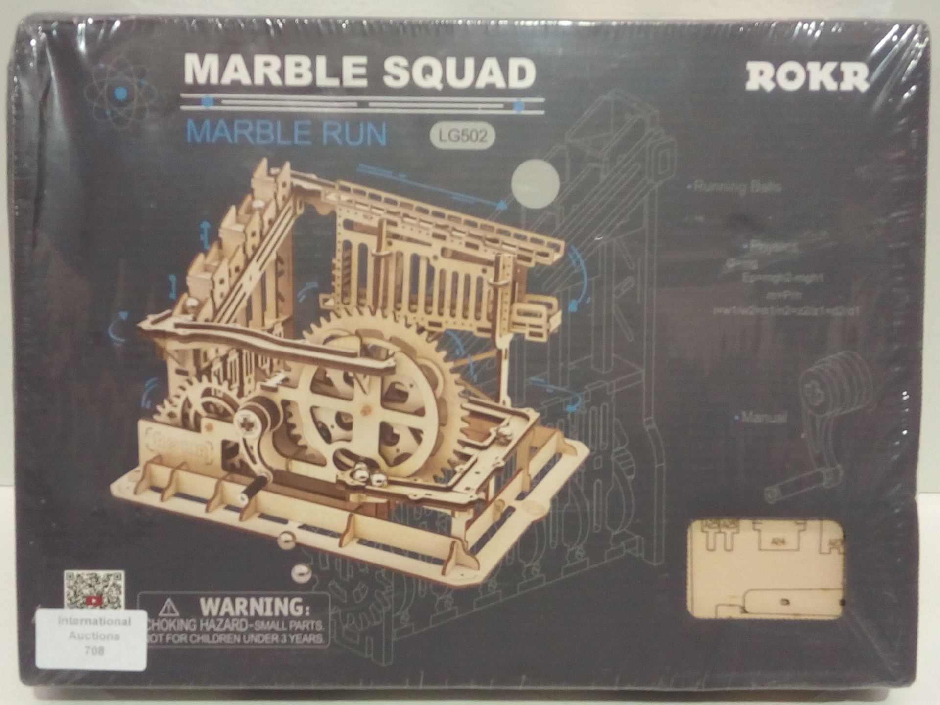 RRP £33.74 ROKR Marbe Run 3D Wooden Model Kits Mechanical Model - Image 2 of 2