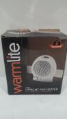 RRP £15 Boxed Warmlite 2000W Upright Fan Heater