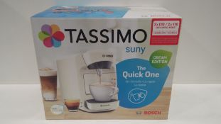 RRP £40 Boxed Bosch Tassimo Suny Coffee Drinks Making Machine