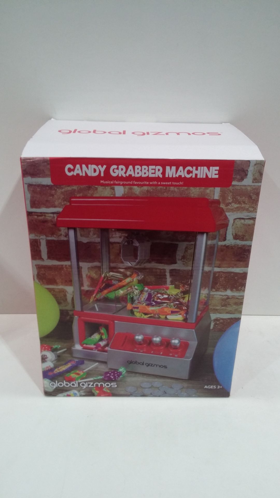 RRP £32.99 Global Gizmos 50190 Candy Grabber Machine / Battery - Image 2 of 2