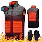 RRP £49.99 SKYSPER Instant Warmth Heating Vest Body Warmer Thermal