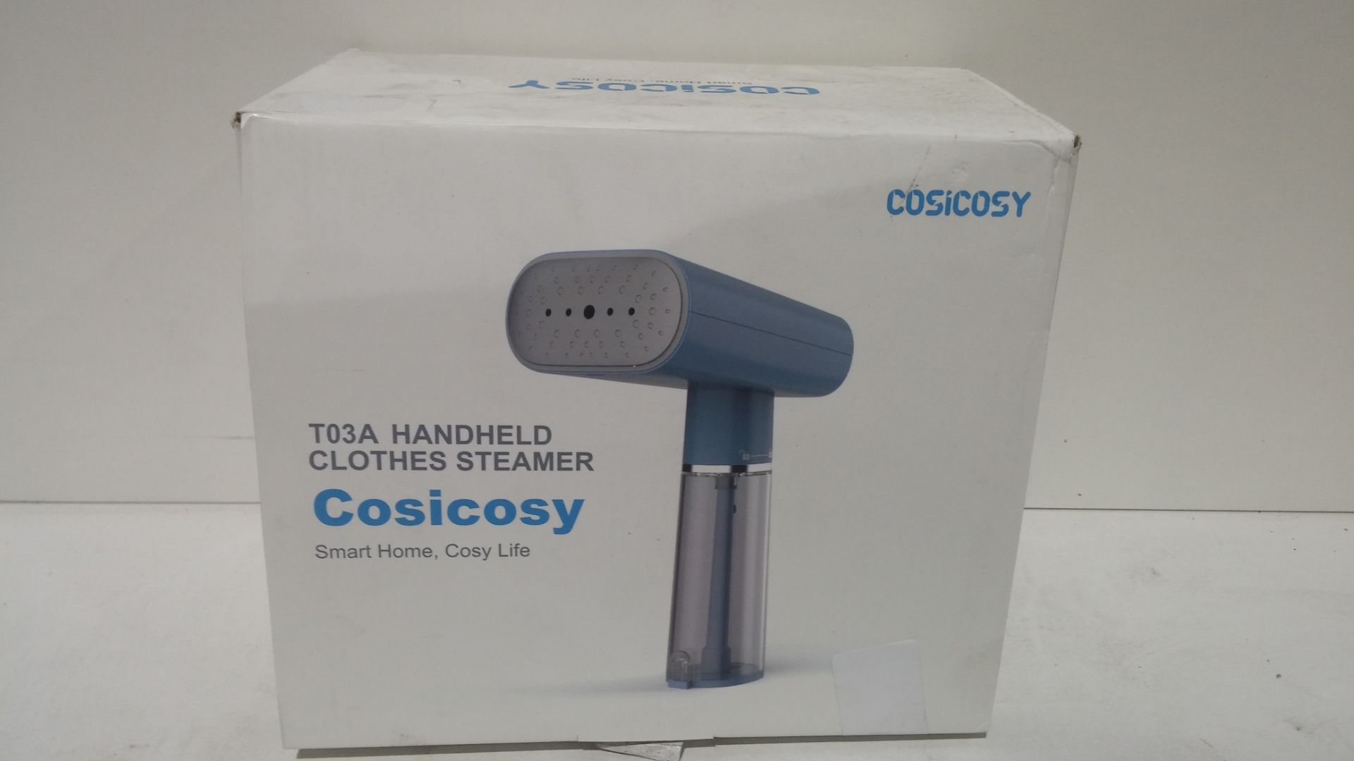 RRP £30 Boxed Cosicosy T03A Handheld Clothes Steamer