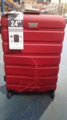 RRP £100 Unboxed Red Coolife Suitcase