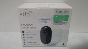 RRP £80 Boxed Arlo Essential Spotlight Camera