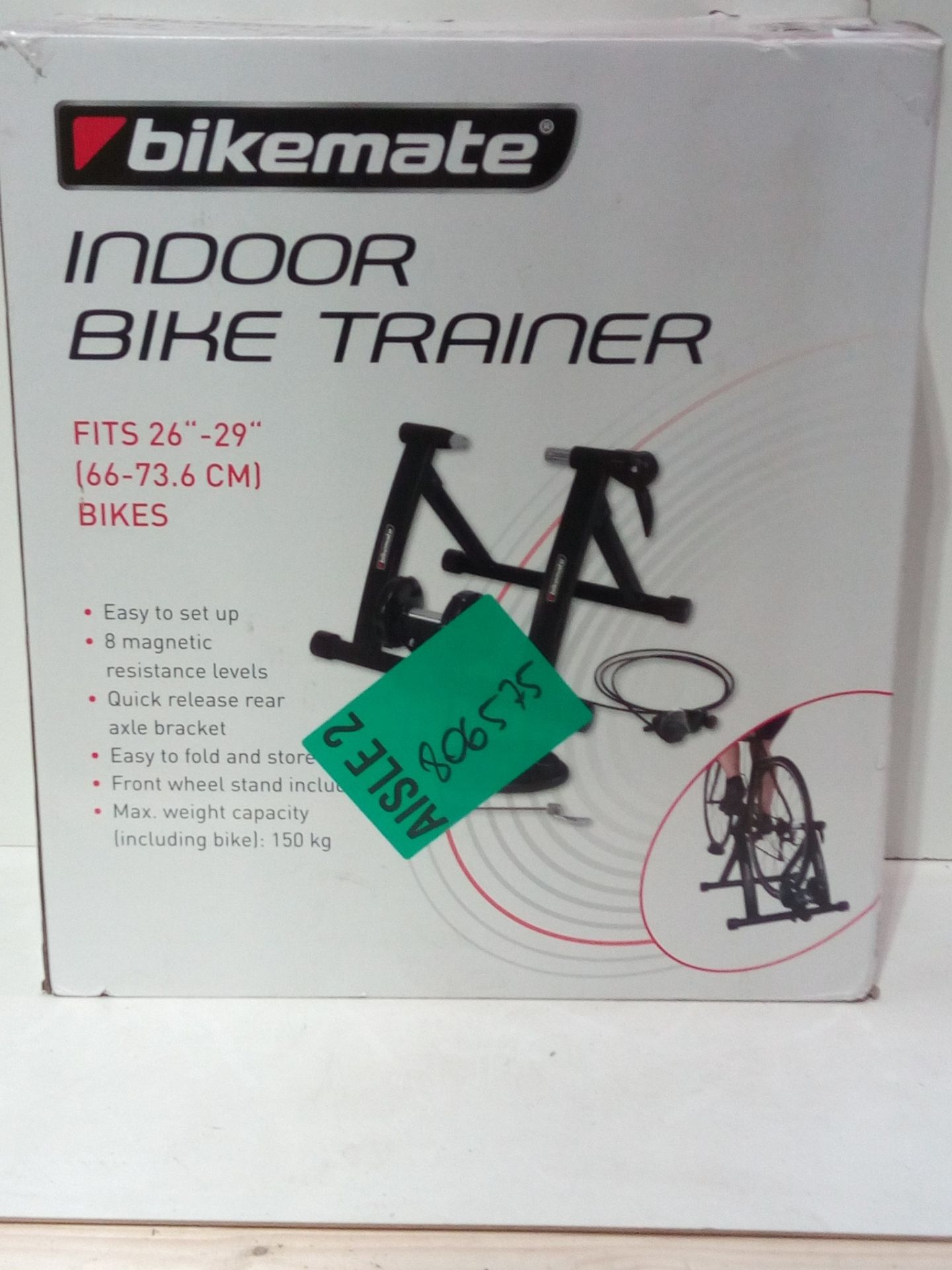 RRP£79.99 Boxed Indoor Bike Trainer
