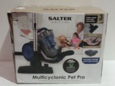 RRP £69.99 Boxed Salter Multicyclonic Pet Pro Vacuum
