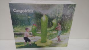 RRP £12 Boxed Gogokids Cactus Water Sprinkler