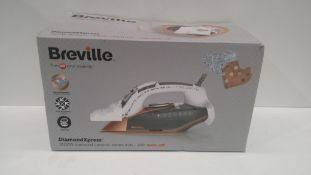 RRP £60 Boxed Breville DiamondXpress 3100W Ceramic Steam Iron