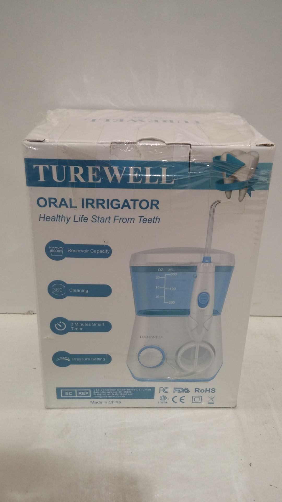 RRP £25.99 TUREWELL Water Flosser - Image 2 of 2