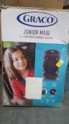 RRP £40 Boxed Graco Junior Maxi Lightweight Highback Booster Car Seat