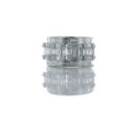 18ct White Gold Emerald Cut Eternity Diamond Ring 2.80 Carats - Valued by GIE £13,635.00 - 18ct