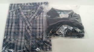 Mens Firetrap Shirt and Penquin Polo Top Size Medium