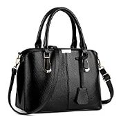 RRP £22.78 Pahajim Fashion Women Handbags PU Leather Adjustable